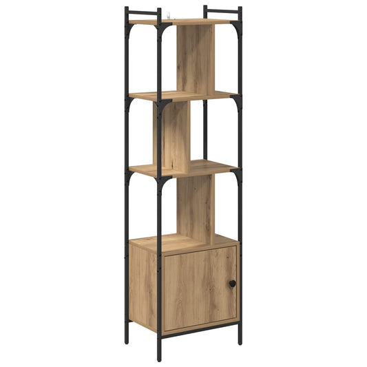vidaXL Bookcase 6-Tier 44.5 x 30 x 154.5 cm Engineered Wood