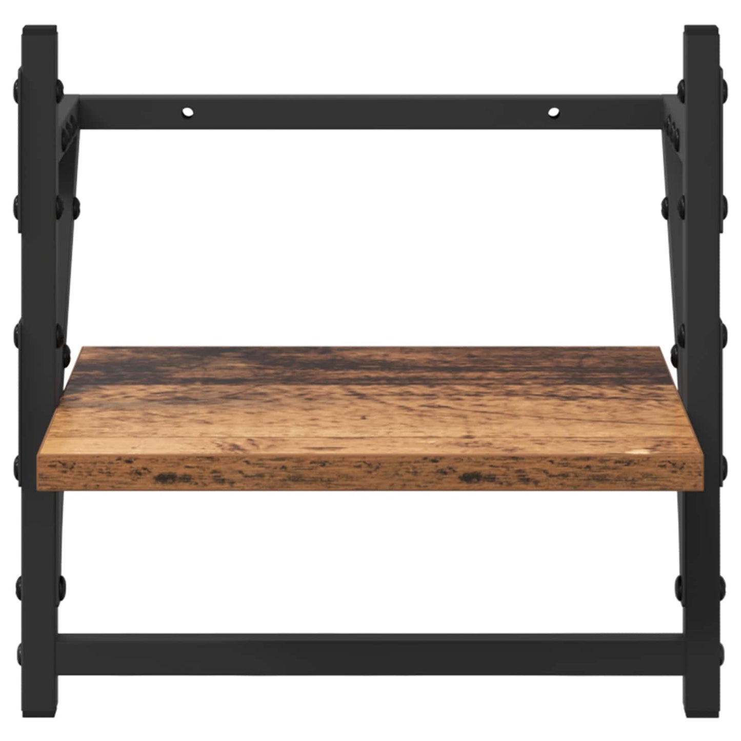 vidaXL Wall Shelf Set 6 pcs Old Wood 100 x 25 x 30 cm Engineered Wood