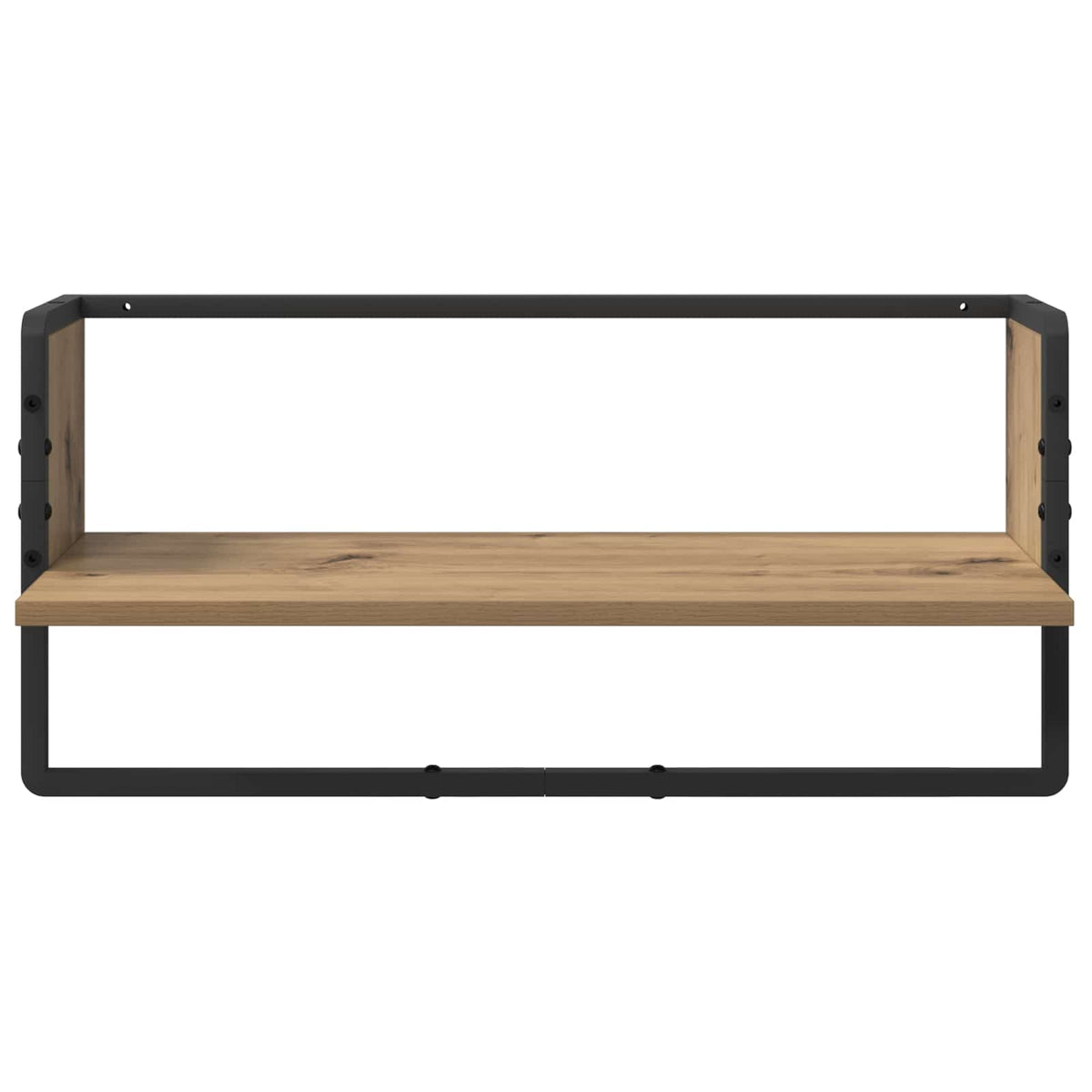 vidaXL Wall Shelf Set 6 pcs Artisan Oak 100 x 25 x 30 cm