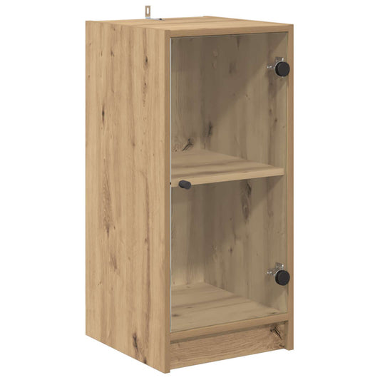 vidaXL Sideboard Artisan oak 35 x 37 x 76 cm Engineered Wood