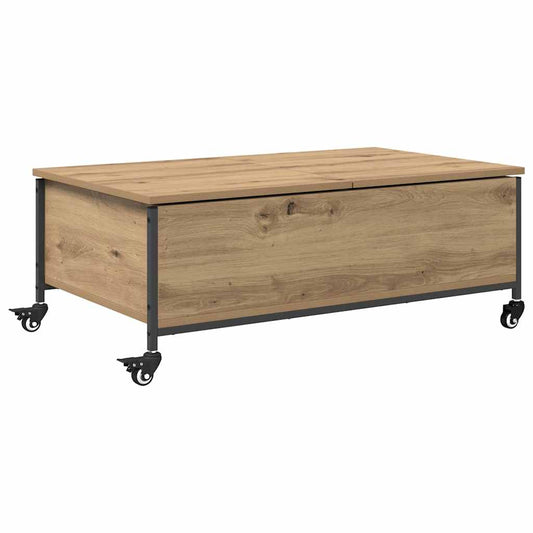vidaXL Coffee Table Artisan Oak 91 x 55 x 32 cm Engineered Wood