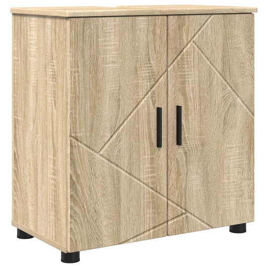 vidaXL Bathroom Cabinet Sonoma Oak 61 x 35 x 64 cm