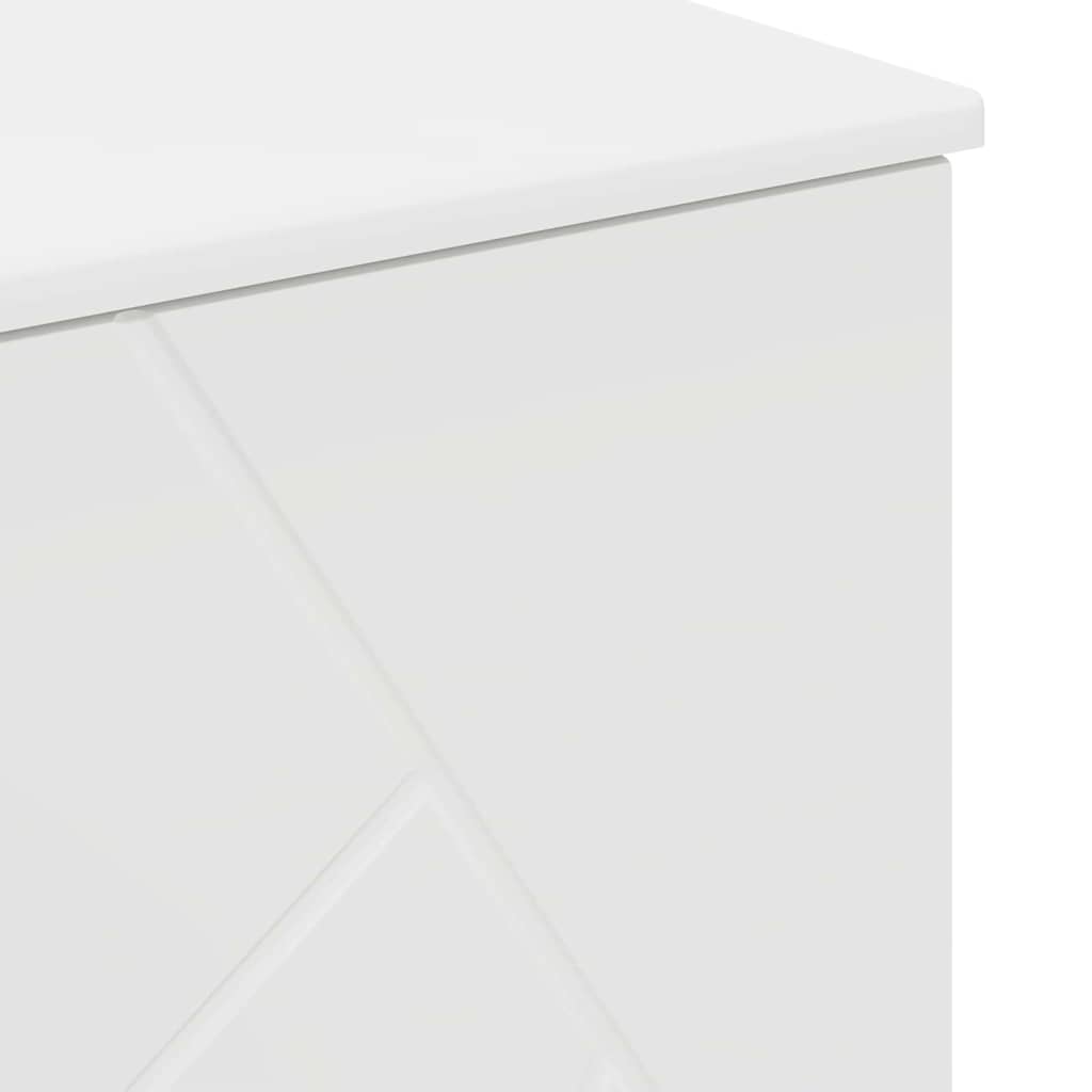 vidaXL Bathroom Cabinet with Drawer with Door White 76.5 x 35 x 64 cm
