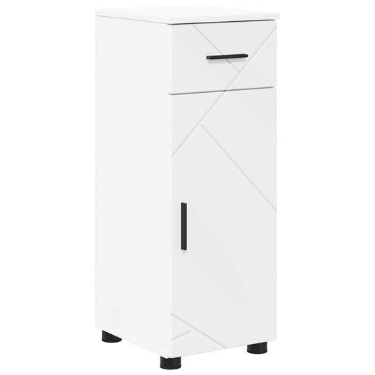 vidaXL Bathroom Cabinet White 30 x 35 x 80 cm Engineered wood & Metal