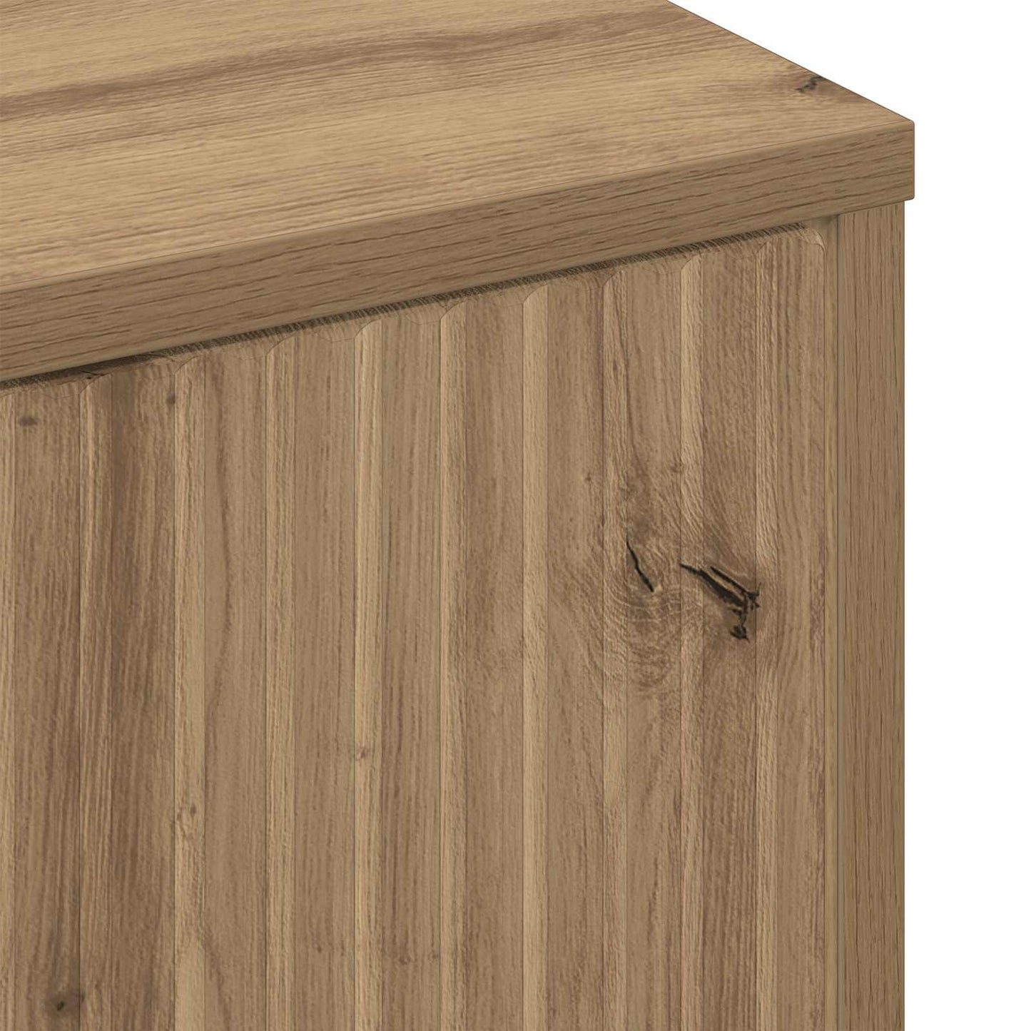 vidaXL Bathroom Cabinet Artisan Oak 39 x 23.5 x 65 cm