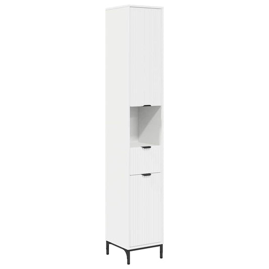 vidaXL Bathroom Cabinet White 31.5 x 33 x 190 cm