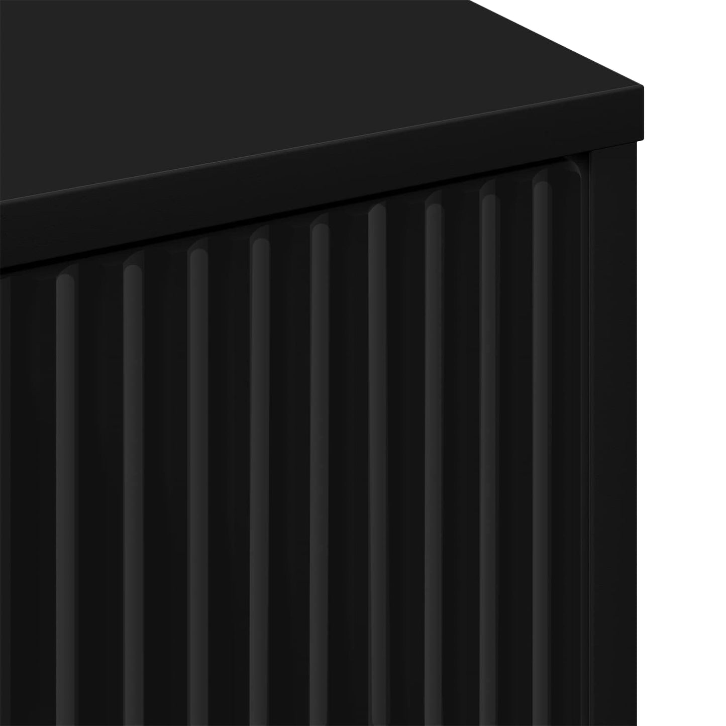 vidaXL Sideboard Black 69.5 x 33 x 82 cm Engineered Wood