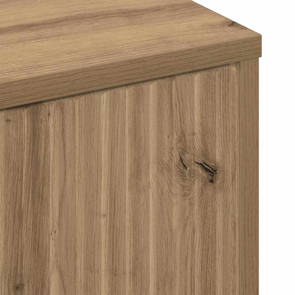 vidaXL Sideboard Artisan Oak 69.5 x 33 x 82 cm Engineered Wood