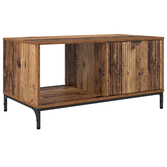 vidaXL Coffee Table Old Wood 90 x 49 x 46 cm Engineered Wood