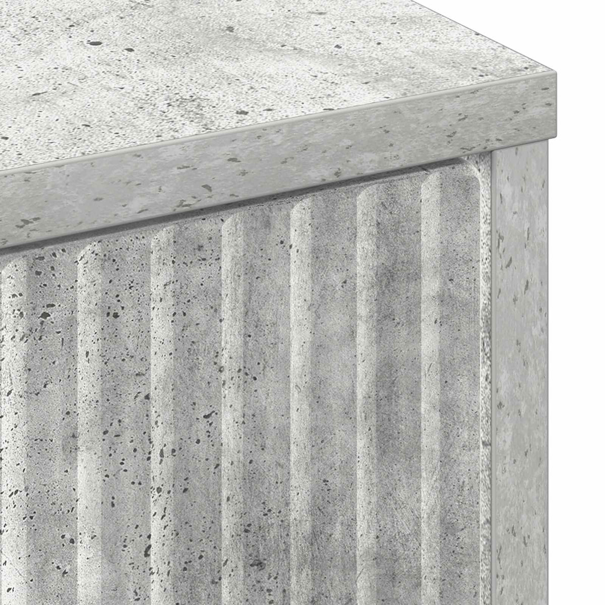 vidaXL Sideboard Concrete Grey 89.5 x 33 x 82 cm Engineered Wood