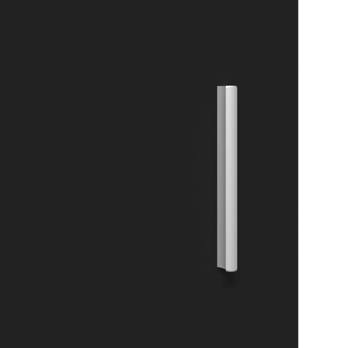 vidaXL Bathroom Cabinet Set TULUM Black 60 x 34 x 63 cm