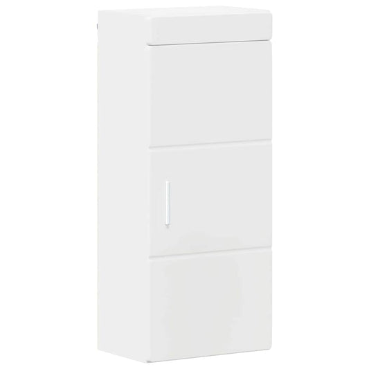 vidaXL Bathroom Wall Cabinet with Shelf TULUM White 37 x 24.5 x 86 cm