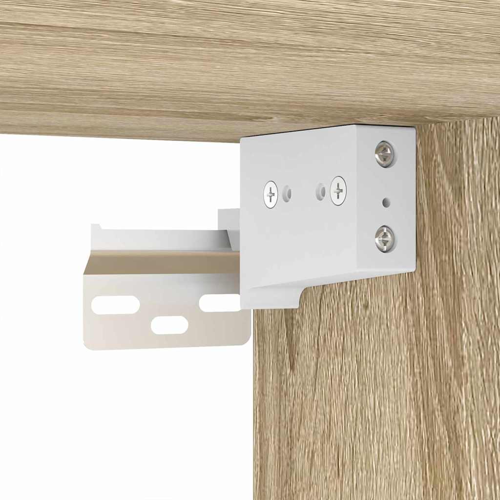 vidaXL Bathroom Wall Cabinet TULUM Sonoma Oak 37 x 24.5 x 86 cm