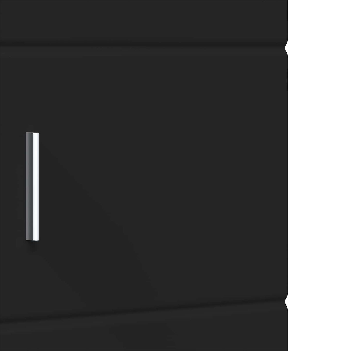 vidaXL Bathroom Cabinet Set TULUM Black 37 x 31.5 x 203 cm