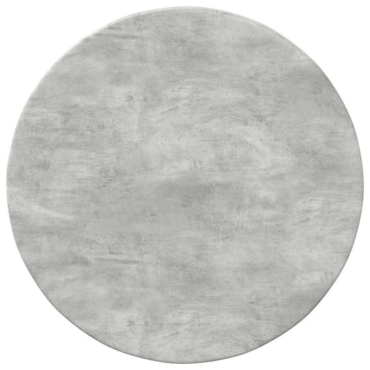 vidaXL Table Top Ø 40 x 1.5 cm Round Engineered Wood Concrete Grey