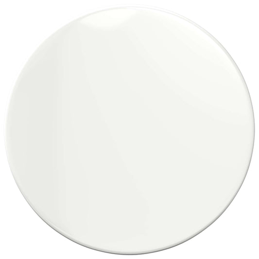vidaXL Table Top Ø 40 x 1.5 cm Round Engineered Wood High Gloss White