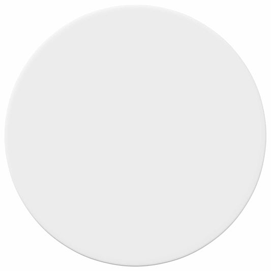 vidaXL Table Top Ø 50 x 1.5 cm Round Engineered Wood White