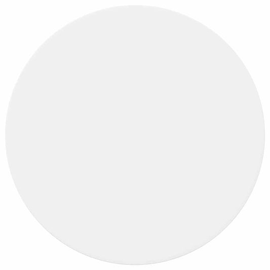 vidaXL Table Top Ø 70 x 1.5 cm Round Engineered Wood White