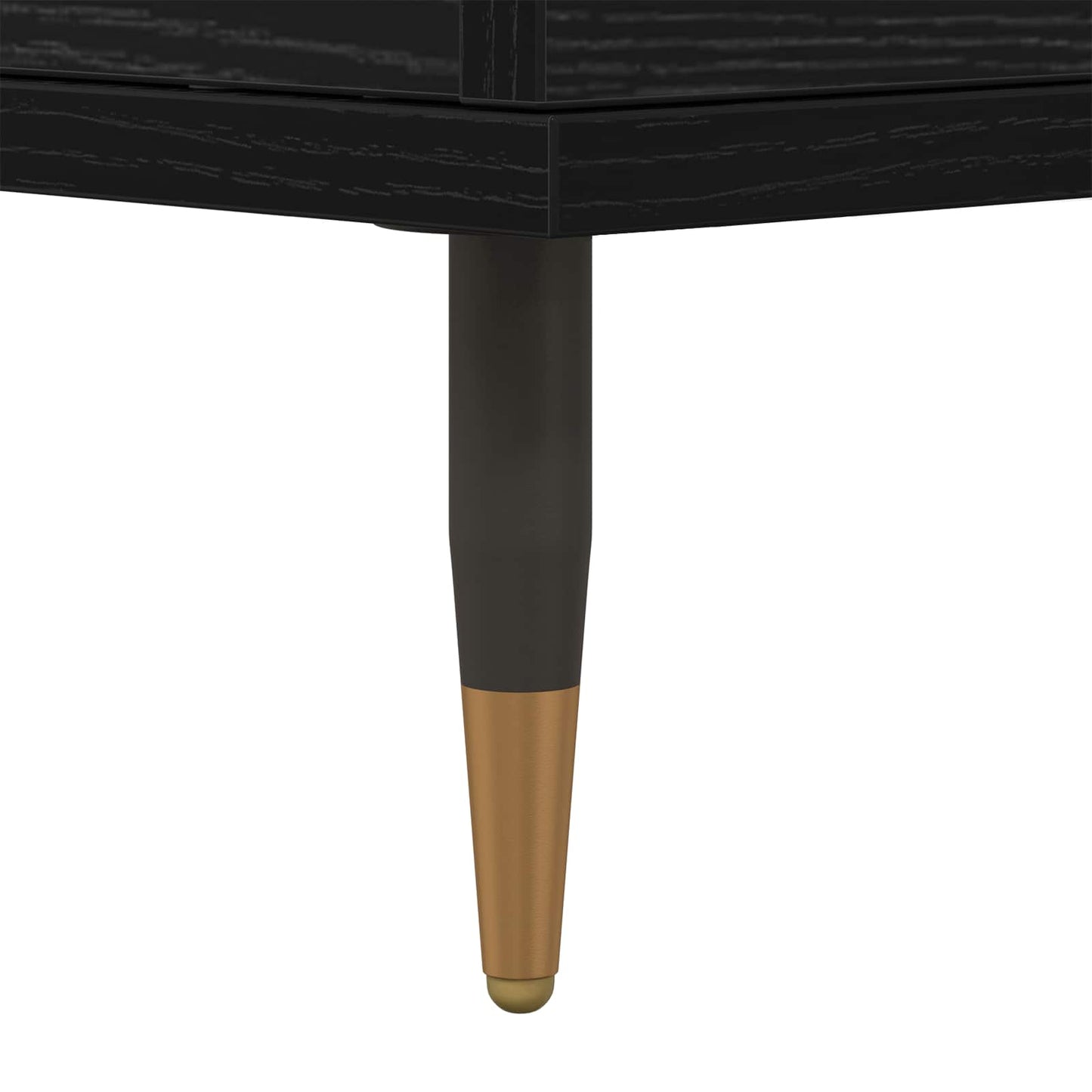 vidaXL Storage Cabinet 2 pcs Black Oak 60 x 35 x 70 cm