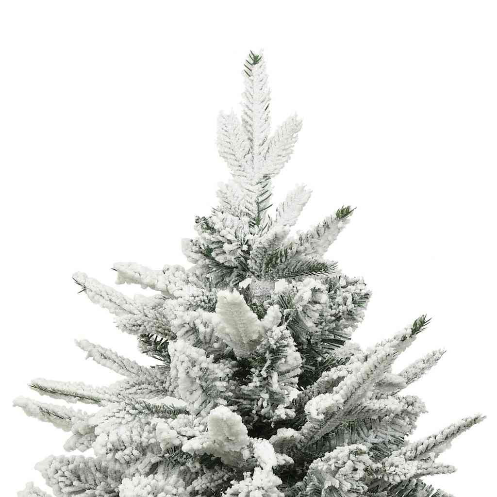 vidaXL Artificial Pre-lit Christmas Tree with Ball Set Green 210 cm