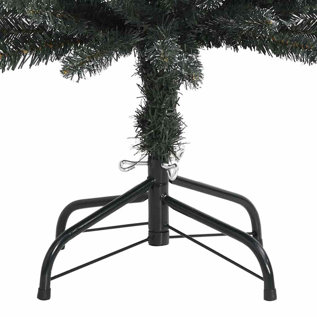 vidaXL Artificial Christmas Tree with 300 LEDs with Stand Green 240 cm