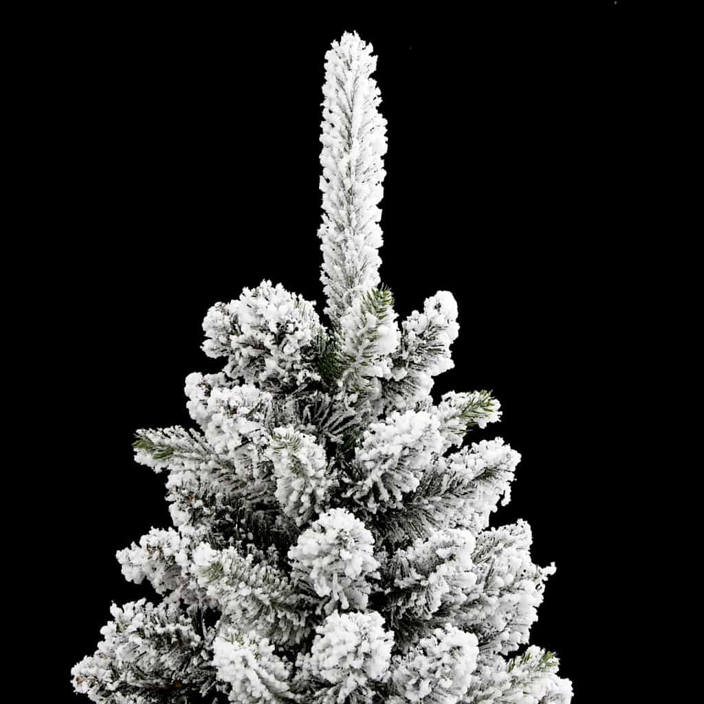 vidaXL Artificial Christmas Tree with 150 LEDs with Stand White 120 cm