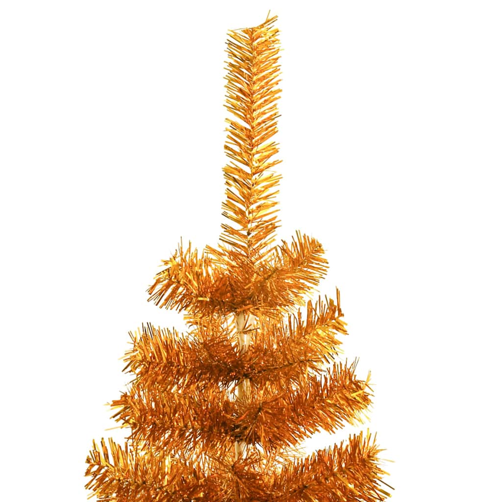 vidaXL Christmas Tree Gold 150 cm PET