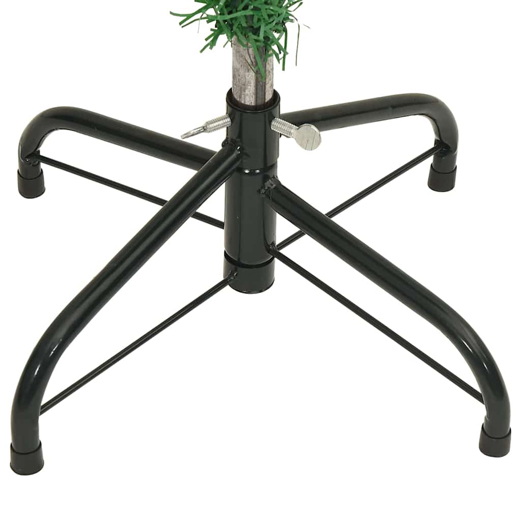 vidaXL Upside-down Artificial Pre-lit Christmas Tree with Ball Set PVC