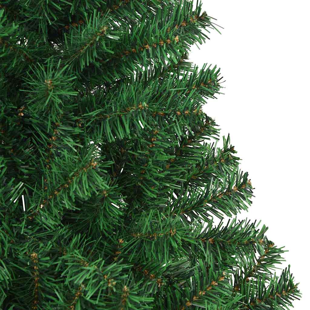 vidaXL Artificial Christmas Tree with 300 LEDs with Stand Green 240 cm