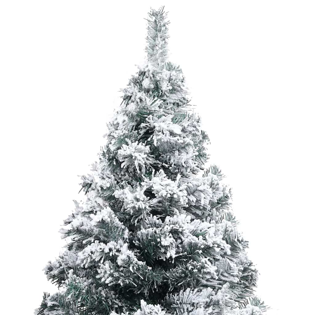 vidaXL Artificial Christmas Tree with 150 LEDs with Stand White 120 cm