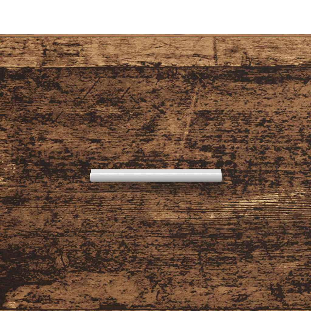 vidaXL Highboard Old Wood 45 x 42.5 x 185 cm Engineered Wood