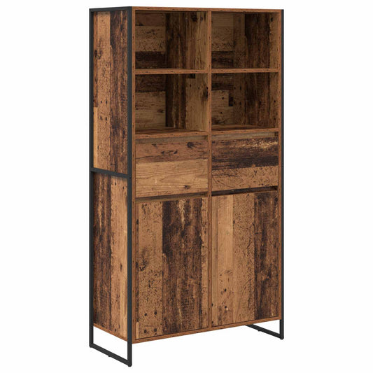 vidaXL Sideboard Old Wood 81 x 36 x 150.5 cm Engineered Wood