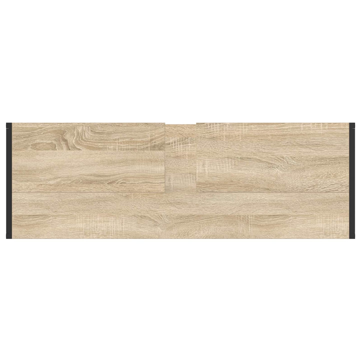 vidaXL Bathroom Furniture Set with Drawer Sonoma Oak Engineered Wood