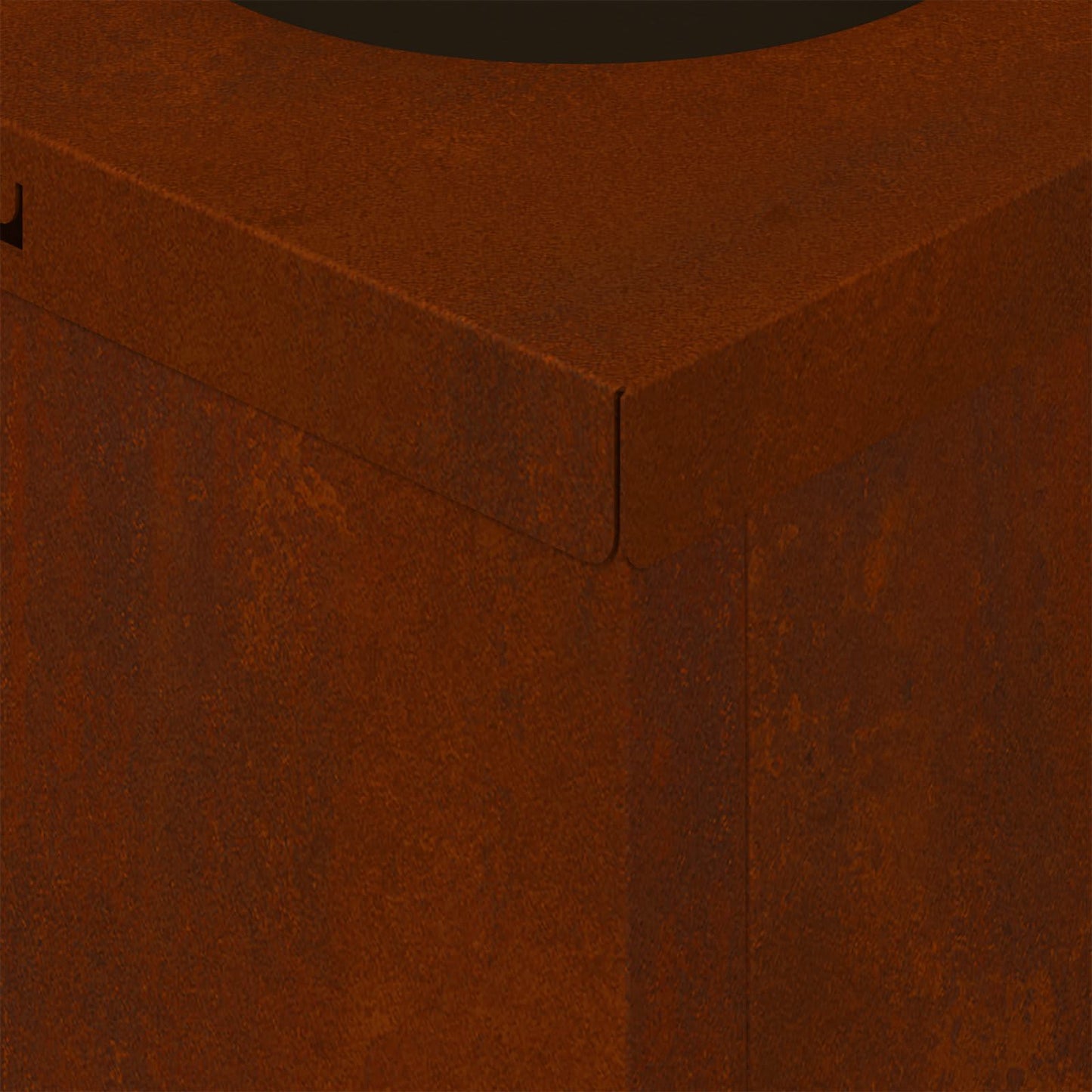 vidaXL Solar LED Pathway Light 2 pcs Rusty Weathering Steel