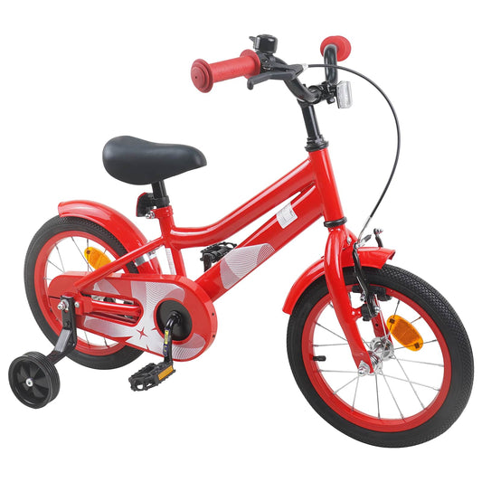 vidaXL Kids Bike 16 Inches for 4-6 Years Old Red