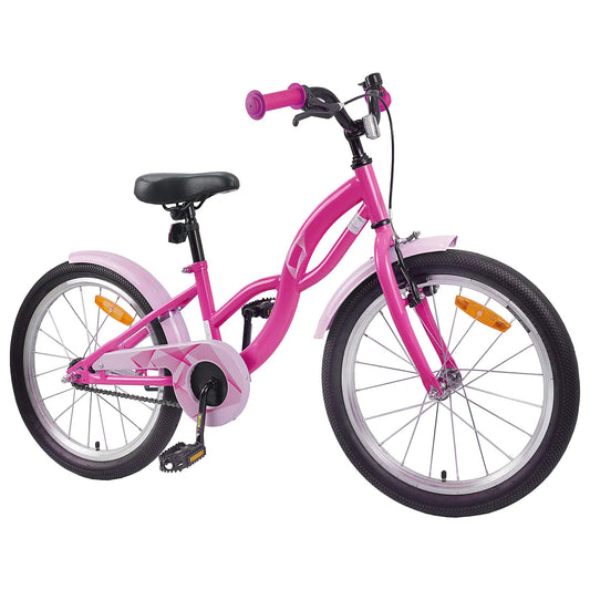 vidaXL Kids Bike 20 Inches for 6-11 Years Old Dark Pink
