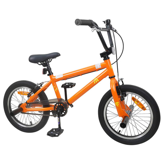 vidaXL BMX Bike 20 Inches for over 9 Years Old Orange