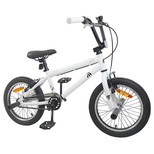 vidaXL BMX Bike 20 Inches for over 9 Years Old White