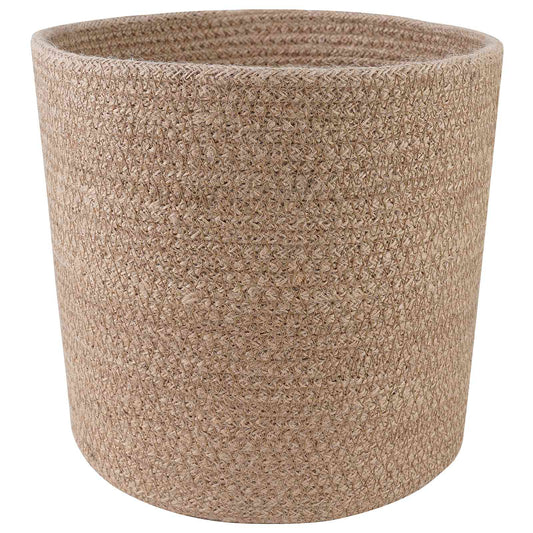 vidaXL Plant Pot Set 2 pcs Natural Ø 21 x 21 cm 100% Tossa Jute