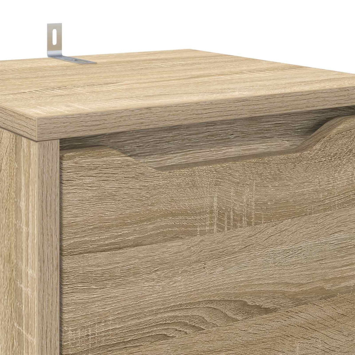 vidaXL Bathroom Cabinet Sonoma Oak 30.5 x 30 x 101 cm Engineered Wood