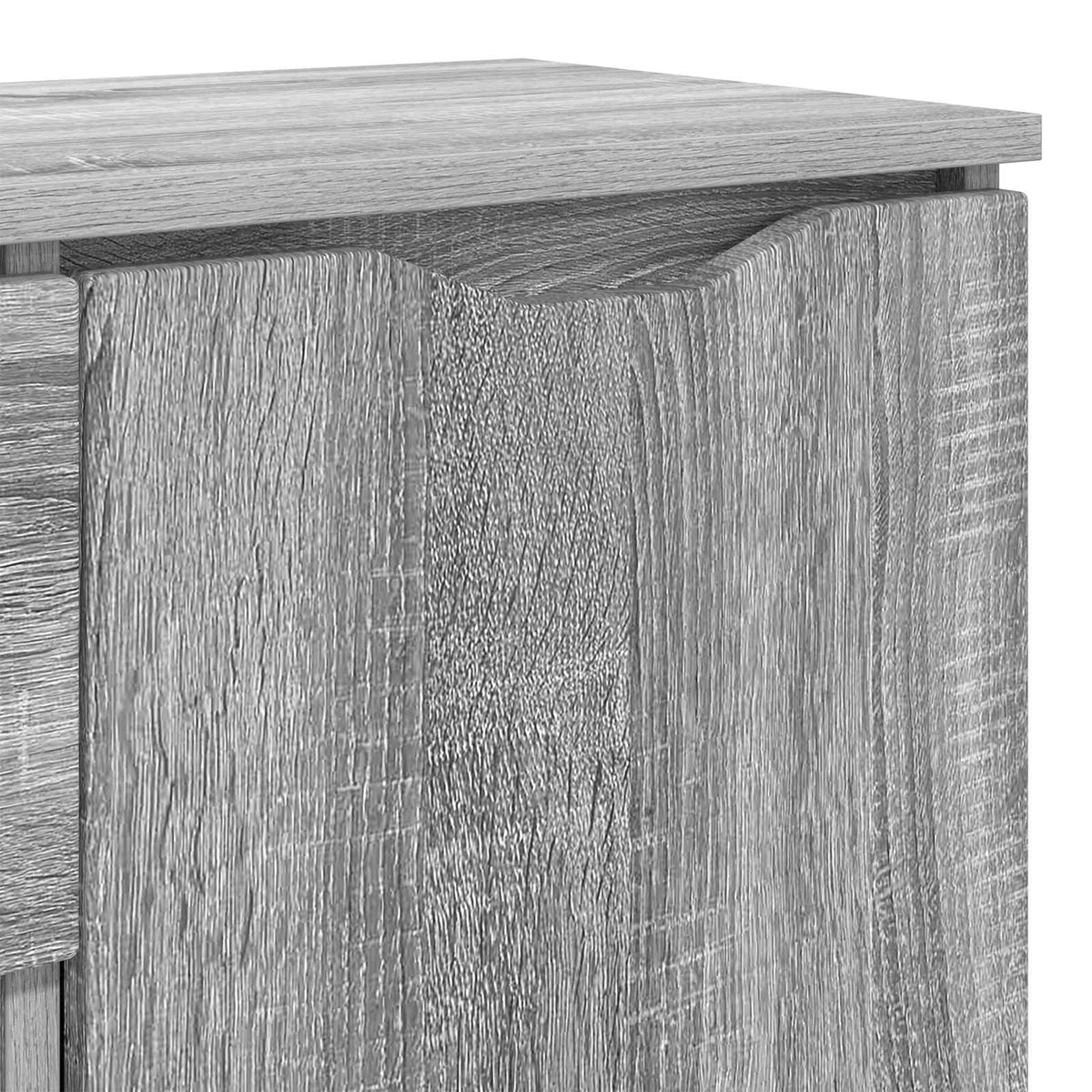 vidaXL Sideboard Grey Sonoma 100 x 30 x 65.6 Engineered Wood