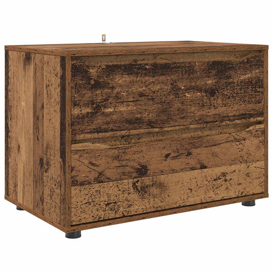 vidaXL Storage Cabinet 80 x 48 x 57 cm Engineered Wood Old Wood