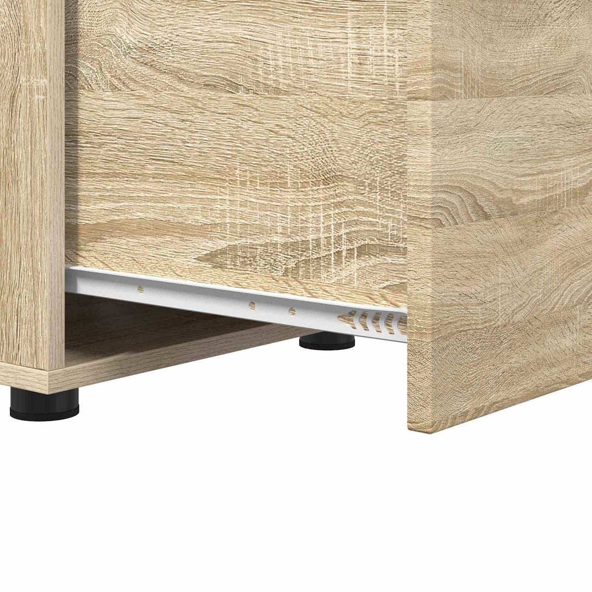 vidaXL Bathroom Cabinet 40.5 x 40 x 44 cm Engineered Wood Sonoma Oak