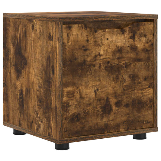 vidaXL Bathroom Cabinet Smoked Oak 40.5 x 40 x 44 cm Engineered Wood