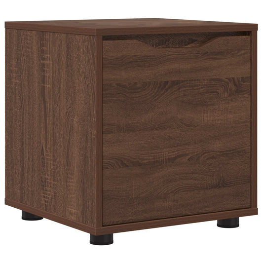 vidaXL Bathroom Cabinet Brown Oak 40.5 x 40 x 44 cm Engineered Wood