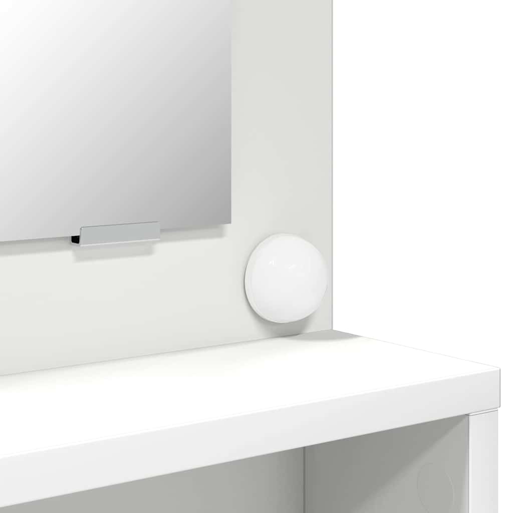 vidaXL Bedroom Dressing Tables White 80 x 39.5 x 135 cm