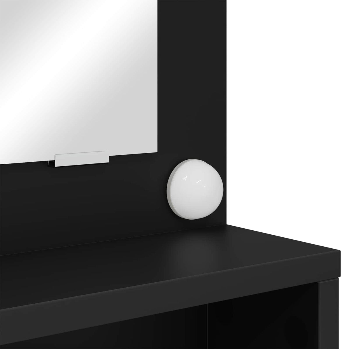 vidaXL Bedroom Dressing Tables Black 80 x 39.5 x 135 cm