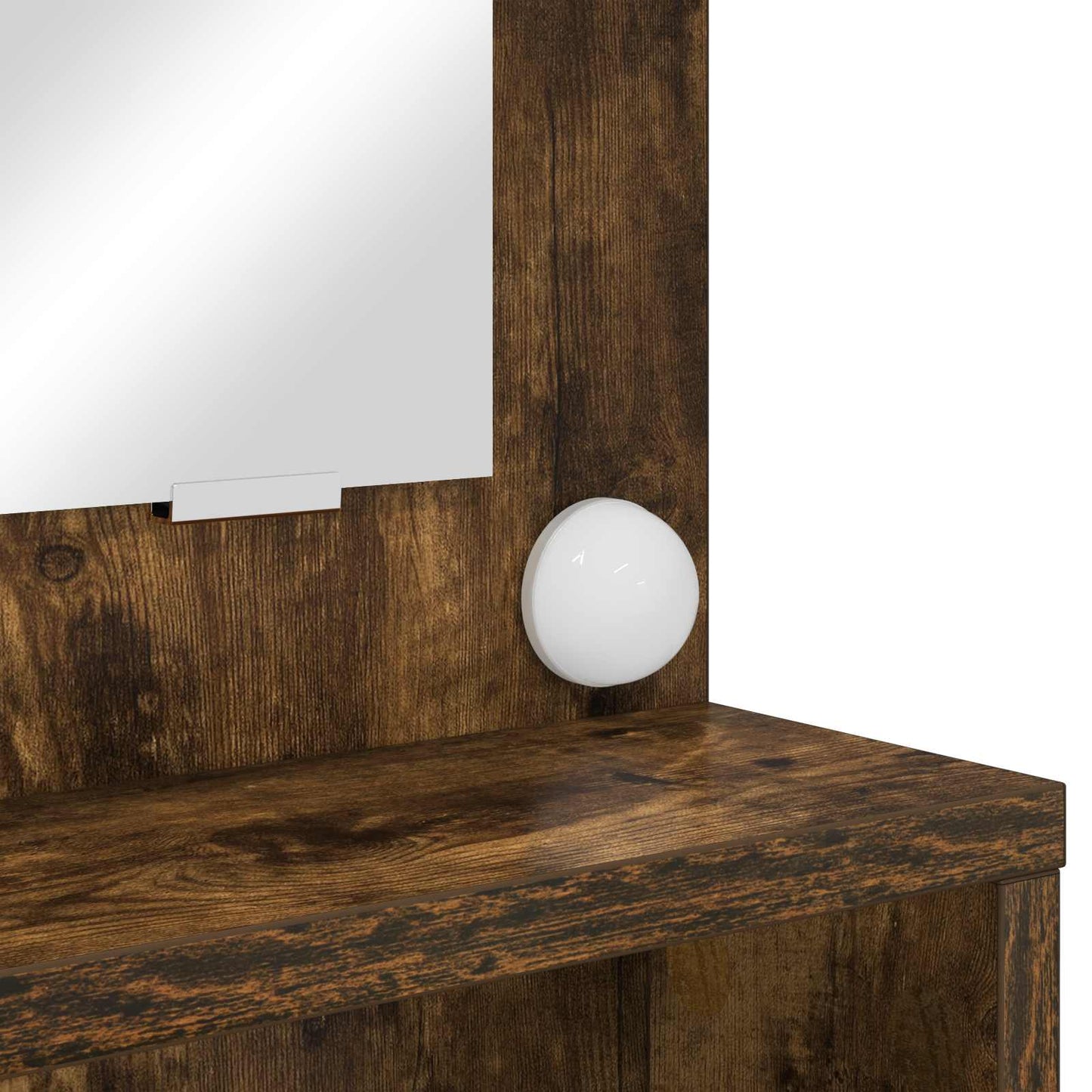 vidaXL Bedroom Dressing Tables Smoked Oak 80 x 39.6 x 135 cm