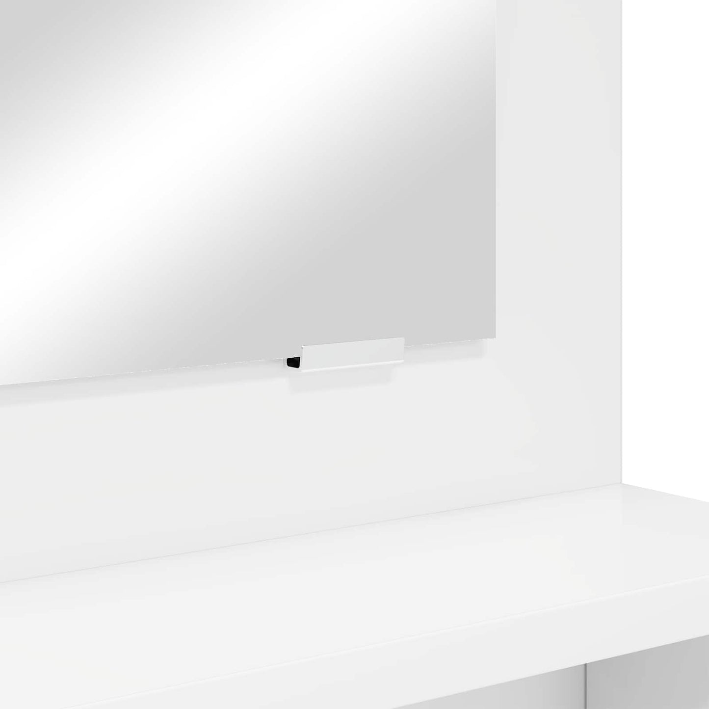 vidaXL Bedroom Dressing Tables with Drawer White 80 x 39.6 x 135 cm