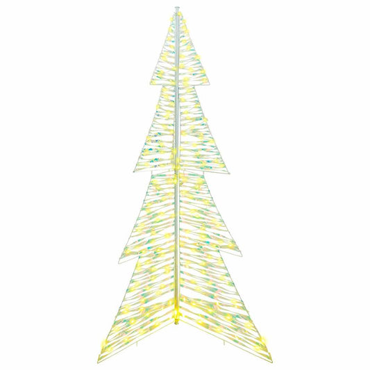 vidaXL Christmas Tree with 240 LEDs Warm White 180 cm PET